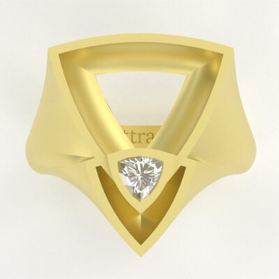 Attract Your Prosperity Ring in Gold - Image 4