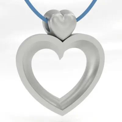True Love Pendant in Silver