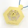 Never Give Up Pendant in Gold - Image 4