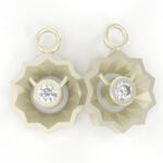 You're Strong Earring Dangles in Gold